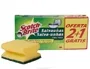 Scotch Brite Estropajo Salvauñas Fibra Verde Paquete 2+1 Gratis