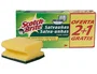 Scotch Brite Estropajo Salvauñas Fibra Verde Paquete 2+1 Gratis