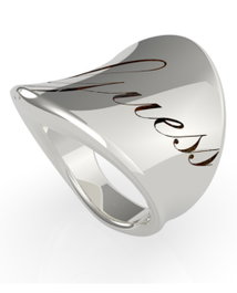 Guess UBR79045-56 Anillo Plateado para Mujer