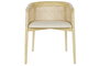 DKD Home Decor Silla Olmo Ratan Rejilla Natural