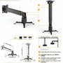 Equip Soporte para proyector inclinable 430-650mm hasta 20kg negro