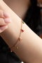 Heliophilia Silver NRZ1052 Pulsera Plata Ley 925 Baño Oro Rosa Piedra Circón