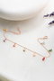 Heliophilia Silver NRZ1052 Pulsera Plata Ley 925 Baño Oro Rosa Piedra Circón