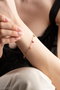 Heliophilia Silver NRZ1052 Pulsera Plata Ley 925 Baño Oro Rosa Piedra Circón