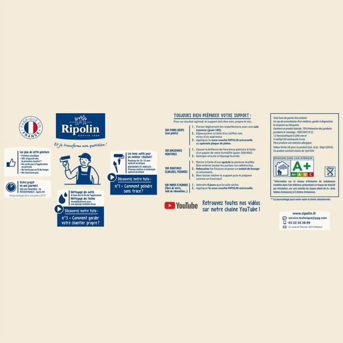 Pintura de Imprimación Ripolin Gris Satinado 2,5 L