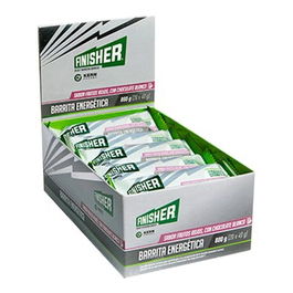 FINISHER Barritas Energéticas Frutos Rojos con Chocolate 20 Unidades