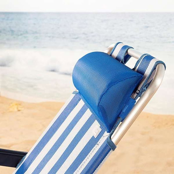 Color Baby Cojín para silla de playa de textileno azul Aktive 35X14X5Cm Color Baby Cojín para silla de playa de textileno azul Aktive 35X14X5Cm