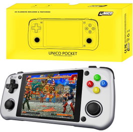 SN-SNK Unico Pocket SNK Gray (40 Classics Games)