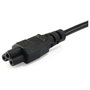 EQUIP Cable de alimentación Schuko tipo F a C5 de 3 m negro