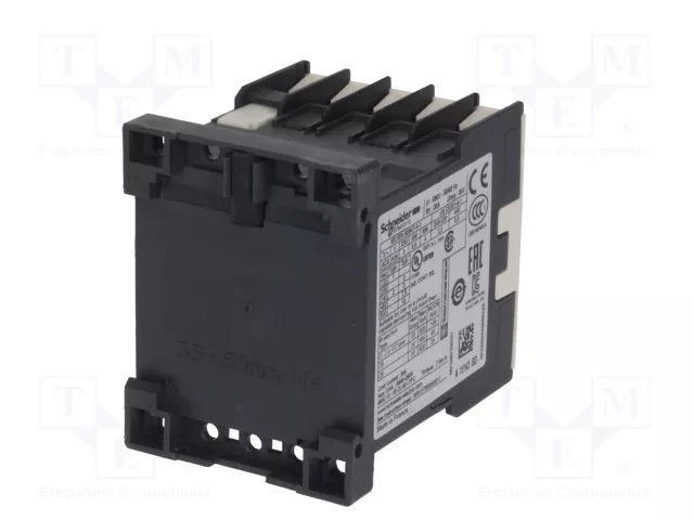SCHNEIDER ELECTRIC Contactor TeSys K LP1K1201BD 3-polar 24VDC 12A SCHNEIDER ELECTRIC Contactor TeSys K LP1K1201BD 3-polar 24VDC 12A