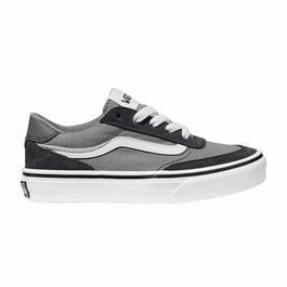 Zapatillas Deportivas Infantiles Vans Brooklyn Ls Tonl Negro