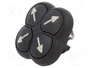 EATON ELECTRIC Interruptor de 4 posiciones RMQ-Titan Negro