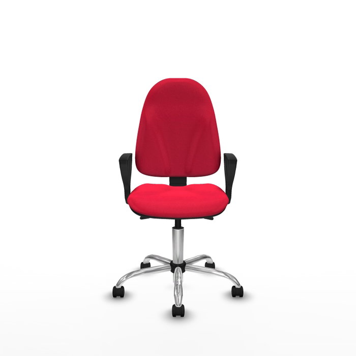 PIQUERAS Y CRESPO Silla de oficina Algarra con mecanismo Asincro Rojo PIQUERAS Y CRESPO Silla de oficina Algarra con mecanismo Asincro Rojo