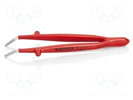 KNIPEX Pinza acodada de 142mm con filos acodados
