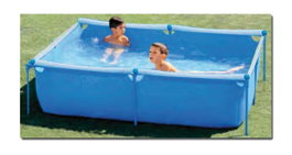 FINSTOCK Piscina Rectangular Tubular 200x50 1800 LT