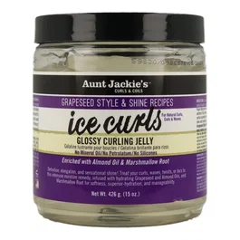 Aunt Jackie'S Gel Rizos Brillo Rizos Aceite Semilla Uva 426ml