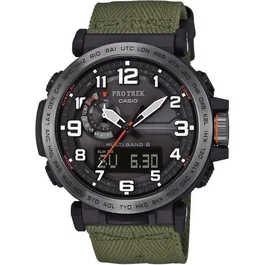 Casio PRW-6600YB-3ER Reloj Analógico de Resina, Resistente al Agua 10 ATM