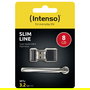 Intenso 3532460 Memoria USB 8GB 3.0 Slim Line Negro