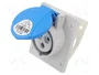 SEZ DK IE 1632 Conector de alimentación AC trifásico 16A 230V