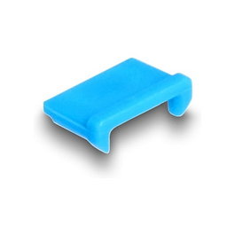 DeLOCK Bloqueador de Puerto Micro USB Hembra, 10 Piezas, Azul