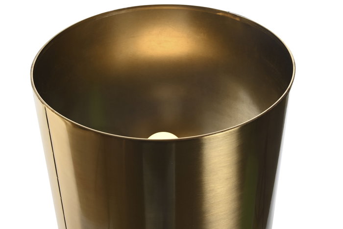 DKD Home Decor Lámpara de Sobremesa Metal Dorado 25x25x60 cm DKD Home Decor Lámpara de Sobremesa Metal Dorado 25x25x60 cm