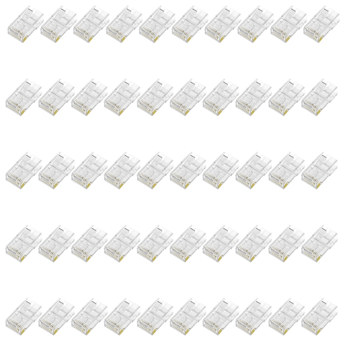Aisens Pack de 50 Conectores RJ45 CAT.6 AWG24 Transparente Aisens Pack de 50 Conectores RJ45 CAT.6 AWG24 Transparente