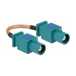 DeLOCK Cable de antena coaxial FAKRA Z a FAKRA Z RG-316 10cm