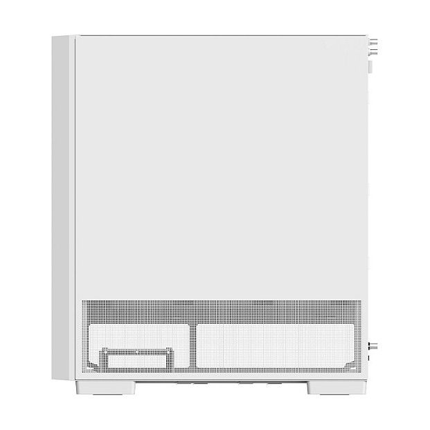 Thermaltake S380 TG - Chasis Gaming Midi Tower ARGB, Blanco/Negro con 4 Paneles de Vidrio Templado, Compatible ATX/E-ATX, Soporte para GPU 40cm y Ventiladores 3x 120mm incluidos