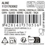 La Mediterranea Copas de Vino de Cristal Aline 63cl (Pack de 24)