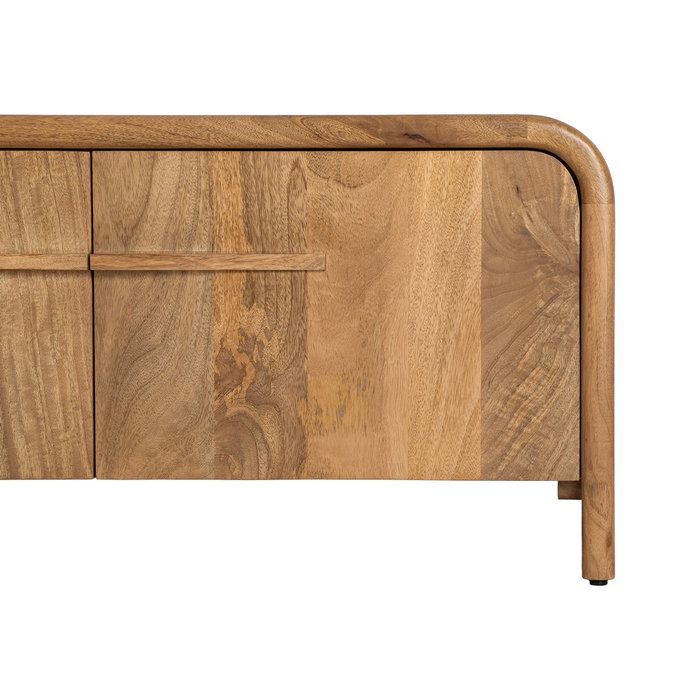 Mueble Tv Madera de Mango Salón 160 X 40 X 50 cm