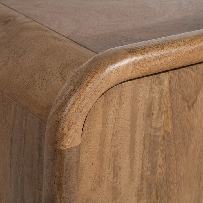 Mueble Tv Madera de Mango Salón 160 X 40 X 50 cm