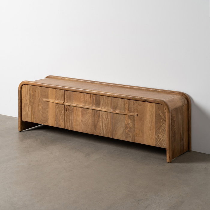 Mueble Tv Madera de Mango Salón 160 X 40 X 50 cm
