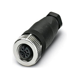 Phoenix 1681127 SACC-M12FS-4CON-PG7-M Conector M12 Hembra Recto 4 Polos