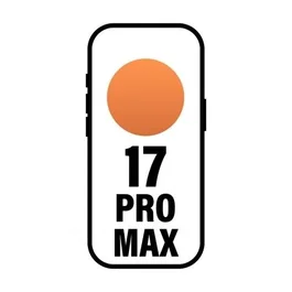 Apple iPhone 17 Pro Max Smartphone 2TB 6.9" Super Retina XDR - Color Naranja Cósmico - 5G, Chip A19 Pro, Cámara 48MP, iOS 26