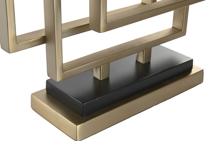 DKD Home Decor Lampara Sobremesa India lamps 1c25 Dorado Negro 44 x 71 x 28 cm DKD Home Decor Lampara Sobremesa India lamps 1c25 Dorado Negro 44 x 71 x 28 cm