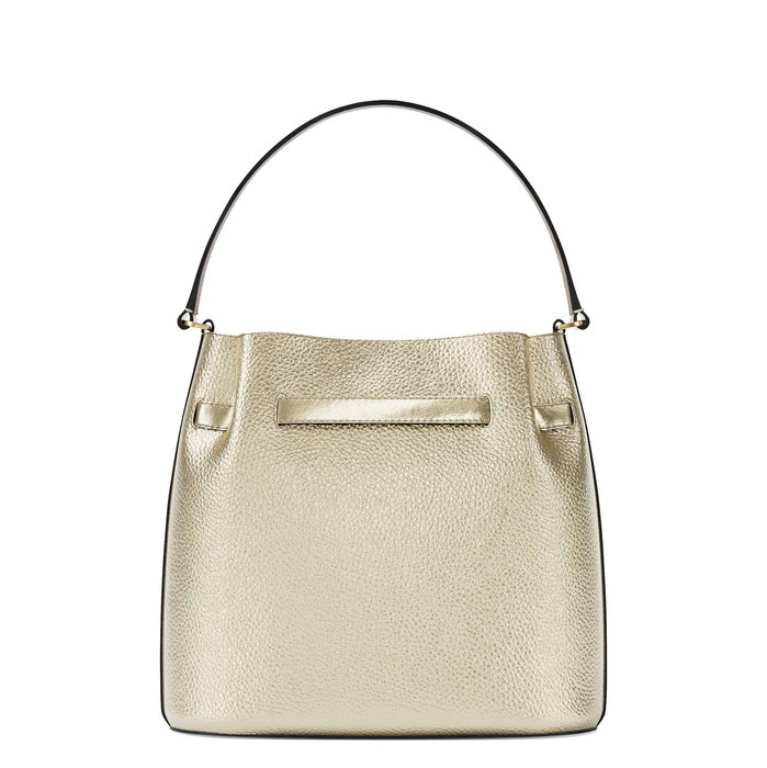Michael Kors Bolso Carson Dorado en Lona Michael Kors Bolso Carson Dorado en Lona