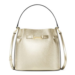 Michael Kors Bolso Carson Dorado en Lona