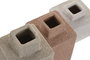 DKD Home Decor Set de 3 Jarrones de Gres Rugoso Multicolor