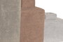 DKD Home Decor Set de 3 Jarrones de Gres Rugoso Multicolor