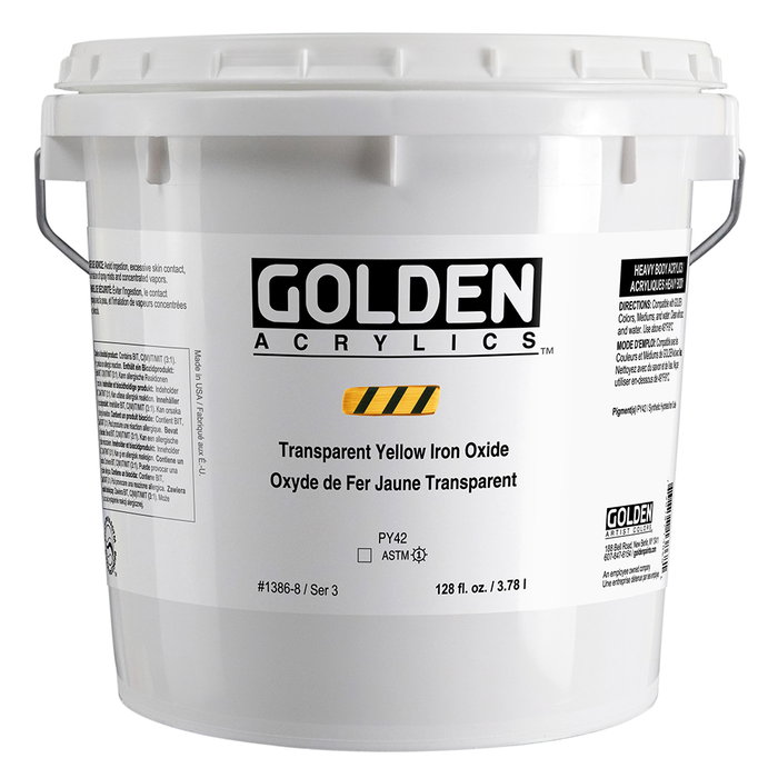Golden Heavy Body Amarillo Transparente Hierro Óxido 3.78 L Golden Heavy Body Amarillo Transparente Hierro Óxido 3.78 L