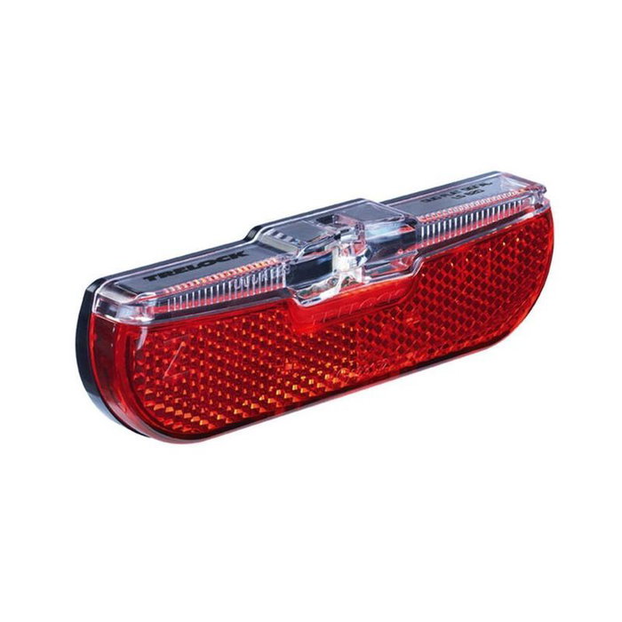 Trelock Luz Trasera LED DUO FLAT LS613 Dinamo con Luz de Posición