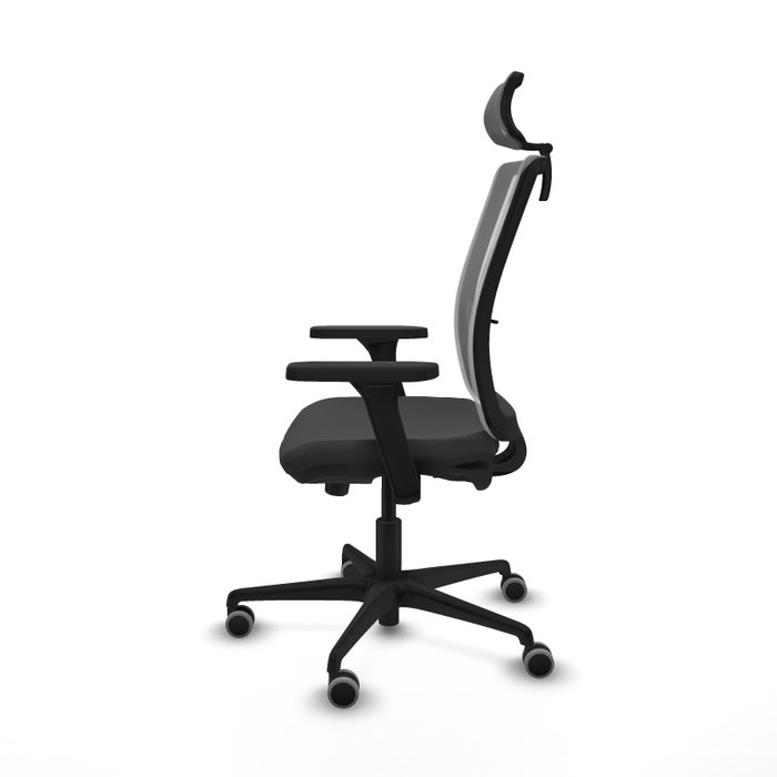 PIQUERAS Y CRESPO Silla de oficina Haches con mecanismo Sincro/Traslack Gris PIQUERAS Y CRESPO Silla de oficina Haches con mecanismo Sincro/Traslack Gris