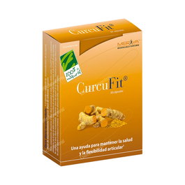 Cien Por Cien Natural Curcufit 30 Cápsulas - Curcumina Phytosome Meriva para Máxima Absorción
