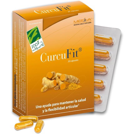 CIEN POR CIEN NATURAL CURCUFIT 30 cápsulas vegetales
