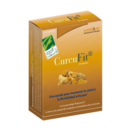 100% Natural Curcufit 30 Cápsulas Suplemento Natural