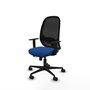 PIQUERAS Y CRESPO Silla de oficina Cilanco con mecanismo Sincro/Traslack Azul