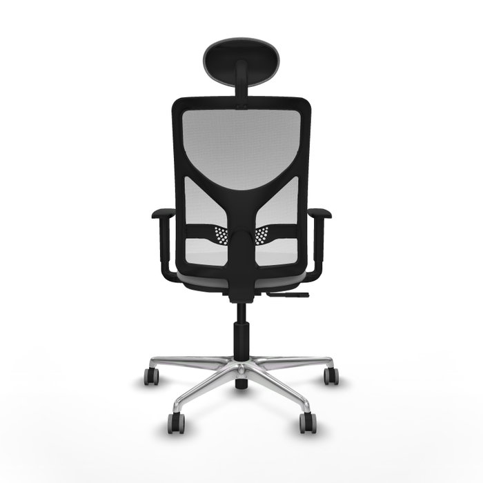PIQUERAS Y CRESPO Silla de oficina Motilla con mecanismo Sincro, Gris claro y Blanco PIQUERAS Y CRESPO Silla de oficina Motilla con mecanismo Sincro, Gris claro y Blanco