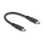 DeLOCK 42031 Caja externa para SSD M.2 NVMe PCIe/SATA USB Tipo-C 20 Gbps