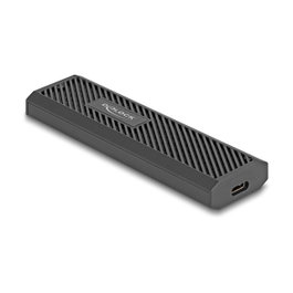 DeLOCK 42031 Caja externa para SSD M.2 NVMe PCIe/SATA USB Tipo-C 20 Gbps