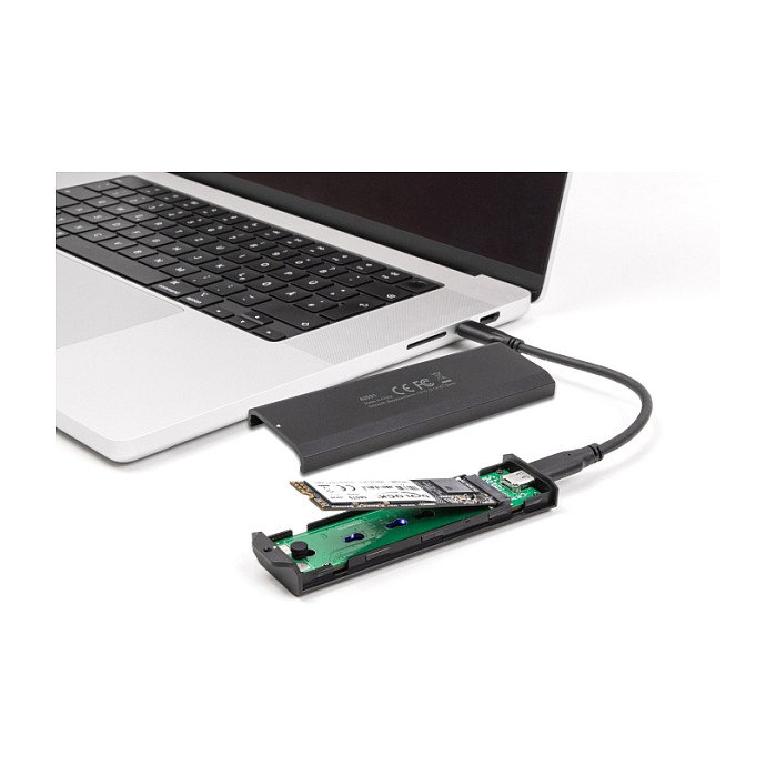DeLOCK 42031 Caja externa para SSD M.2 NVMe PCIe/SATA USB Tipo-C 20 Gbps DeLOCK 42031 Caja externa para SSD M.2 NVMe PCIe/SATA USB Tipo-C 20 Gbps